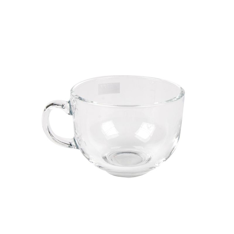 HOMEWELL - Taza Vidrio 10.5x8.5cm 400ml HOMEWELL