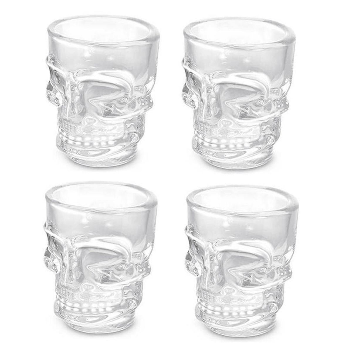 HOMEWELL - Set Shots Diseño Calavera (4u) HOMEWELL