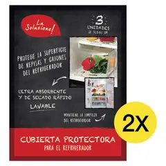 LA SOLUZIONE - Set 2 cubierta protectora refrigerador
