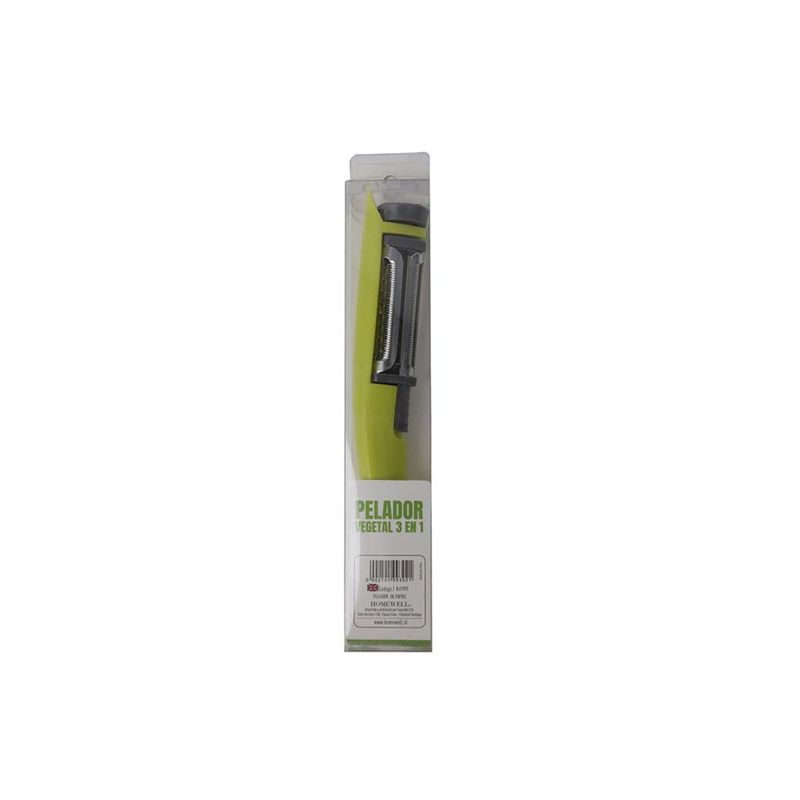 HOMEWELL - Pelador Multiuso Verduras Tres Funciones HOMEWELL