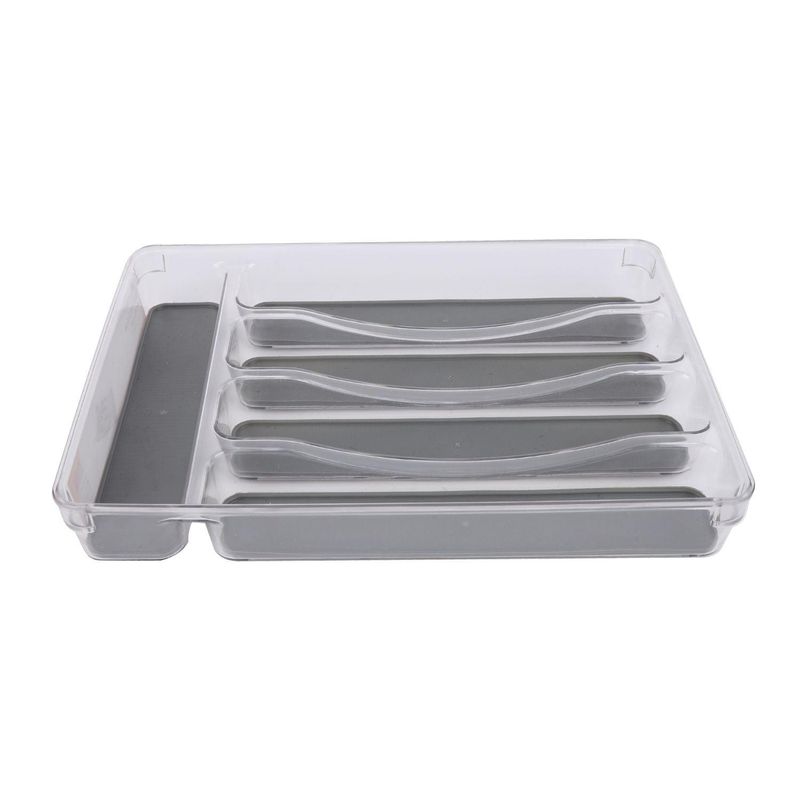 HOMEWELL - Organizador Acrílico para Cubiertos 32.5x23x4.5cm HOMEWELL
