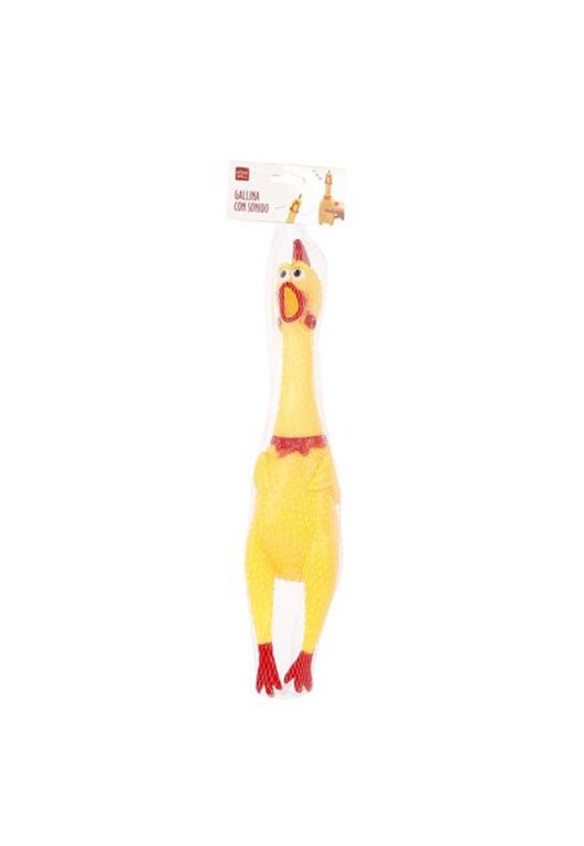 Pollo de Hule con Sonido 40cm