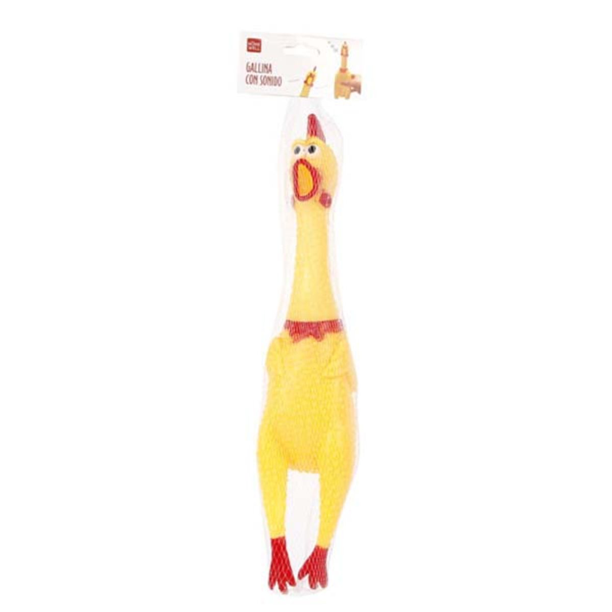 HOMEWELL - Pollo de Hule con Sonido 40cm HOMEWELL