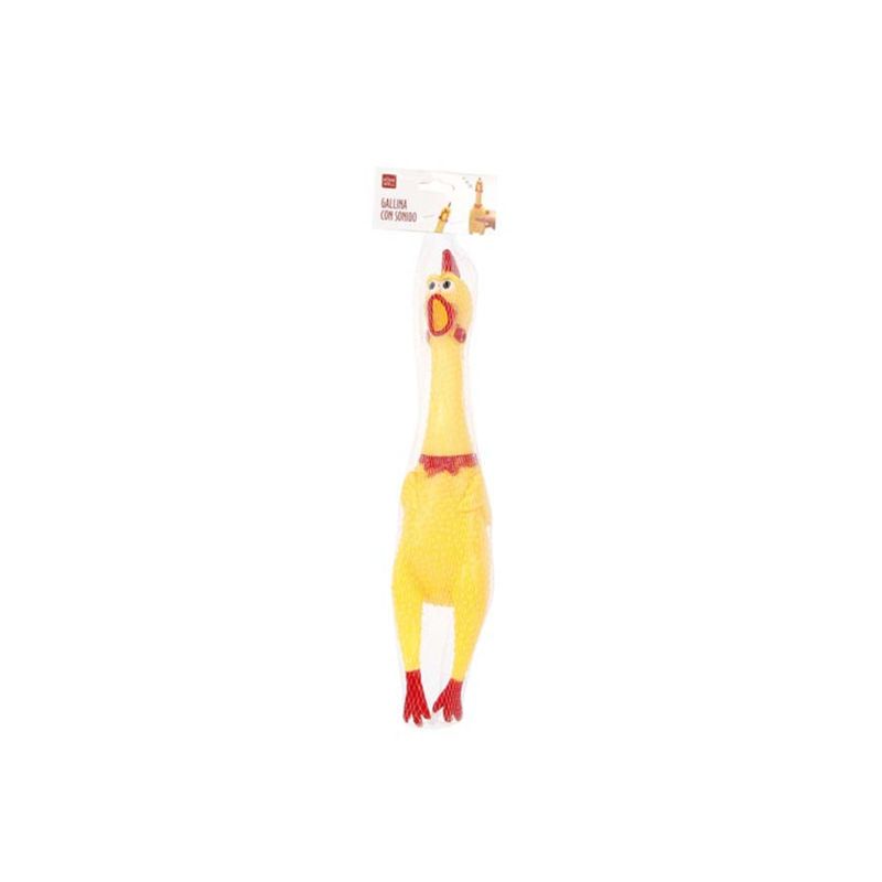 HOMEWELL - Pollo de Hule con Sonido 40cm HOMEWELL