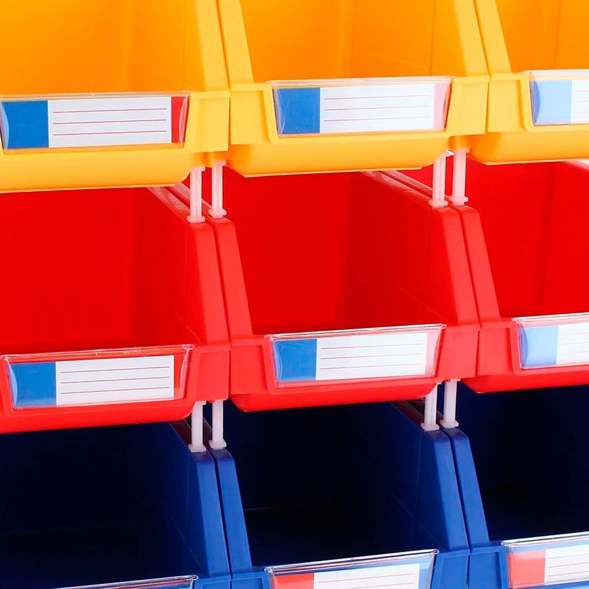 AUTORODEC - Pack de 9 cajas organizadoras de 15x24x124 cm