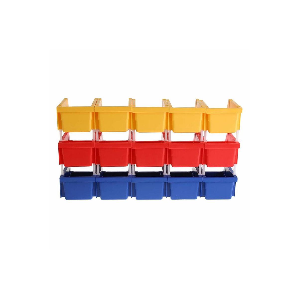 AUTORODEC - Pack de 15 cajas organizadoras de 10x16x74 cm