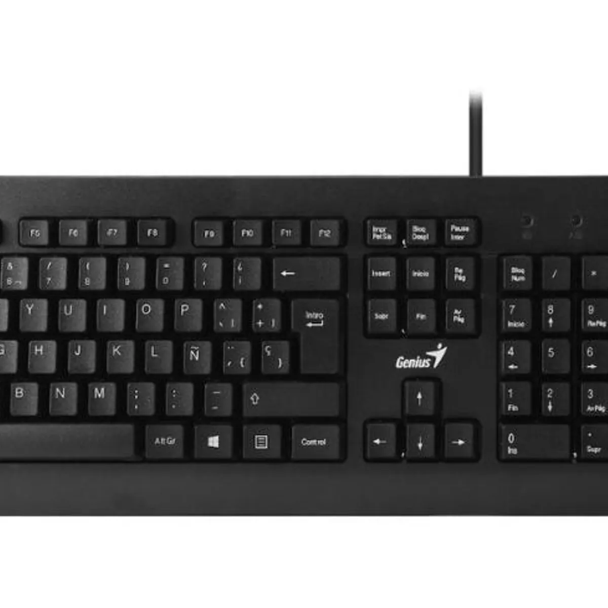 GENIUS - COMBO TECLADO + MOUSE ALÁMBRICO USB KM-160