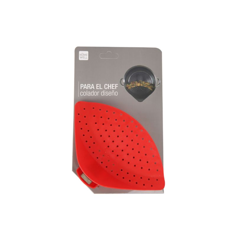 HOMEWELL - Escurridor Colador para Ollas Cocina HOMEWELL