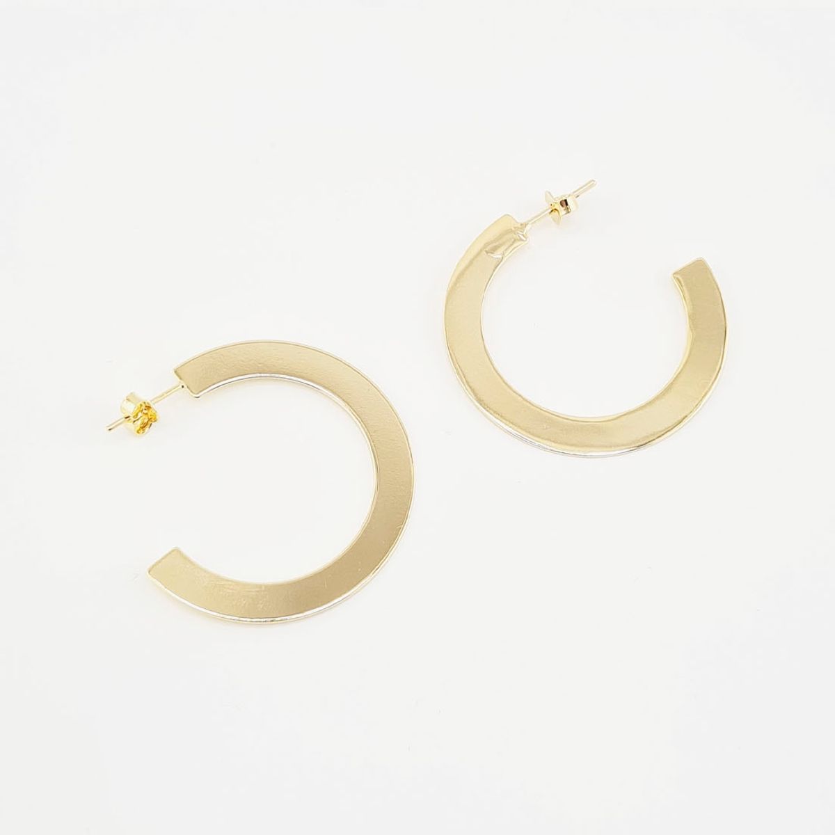 JOYAS MONTERO - Aros Pamplona Gold Baño de Oro 24k