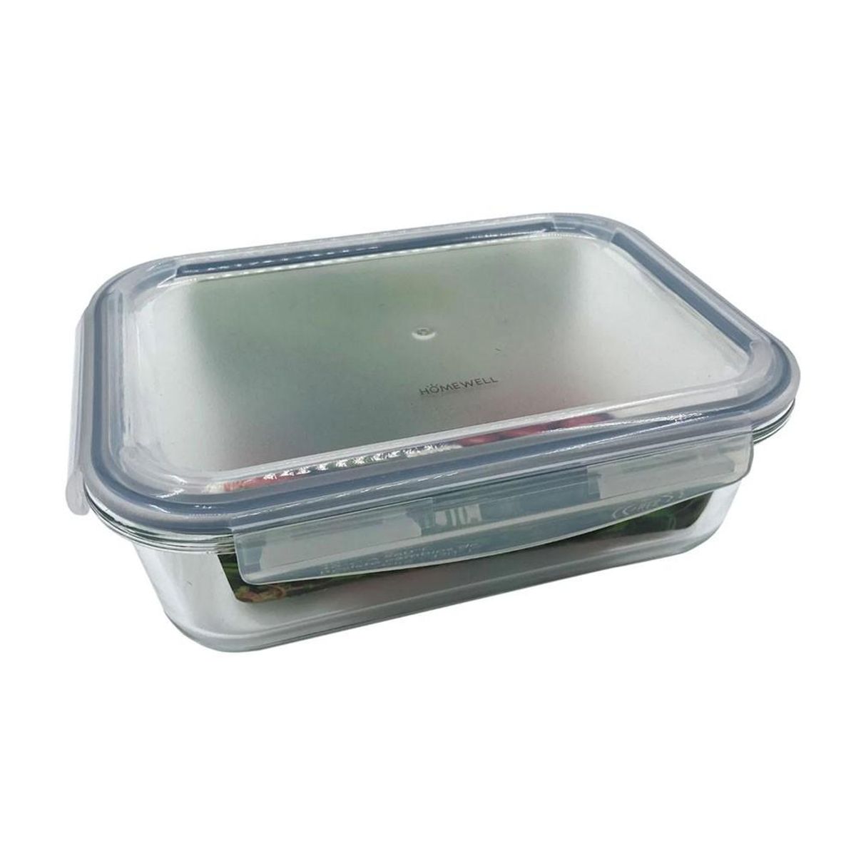 IMAHE - CONTENEDOR HERMETICO VIDRIO RECTANGULAR 1.5 LT IMAHE