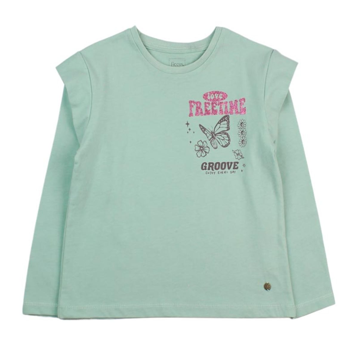 FICCUS - Polera kids niña doble manga outside 274