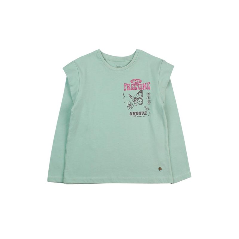 FICCUS - Polera kids niña doble manga outside 274