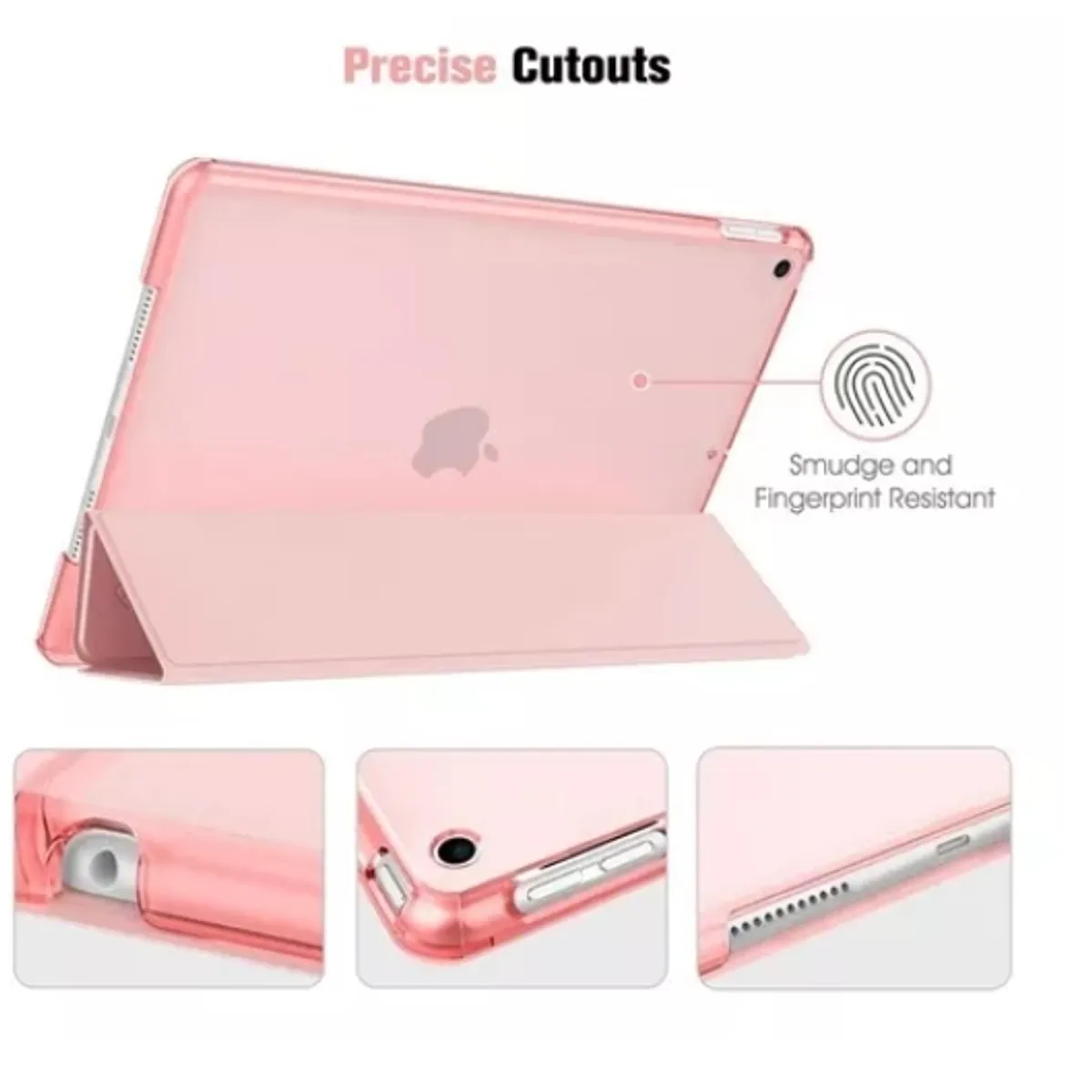 GENERICO - Carcasa / Funda Silicone Ipad 11 Pro Negro Tapa Trasera Dura