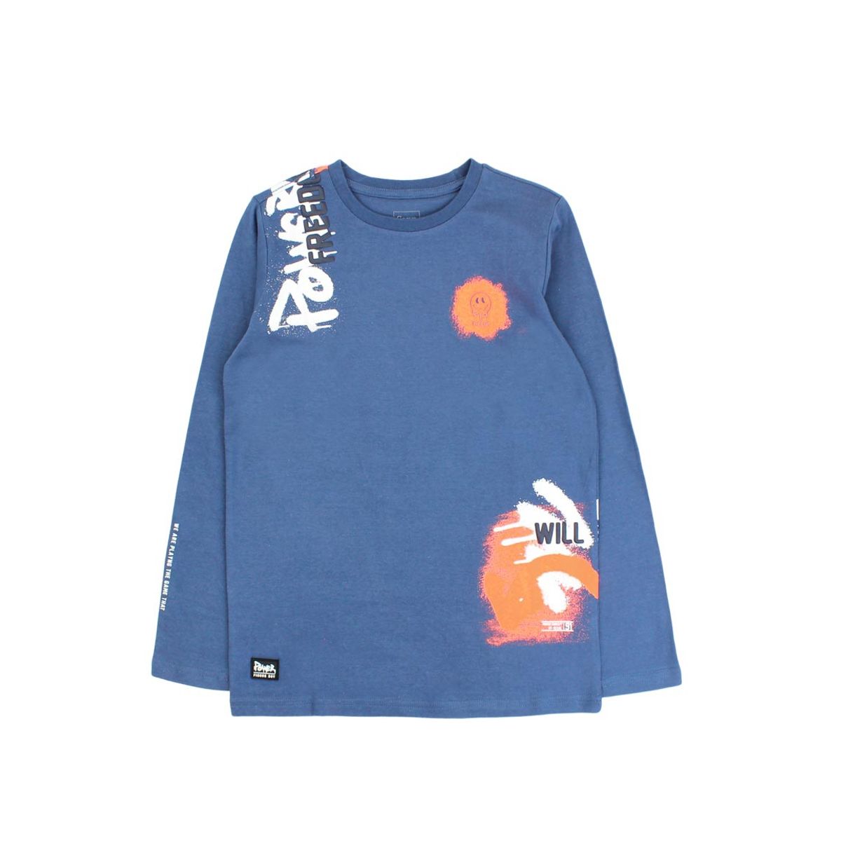 FICCUS - Polera jr niño estampada power 336