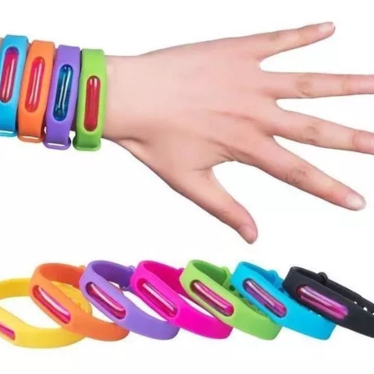 OEM - PULSERA REPELENTE DE MOSQUITOS GIGIBALL - MORADO