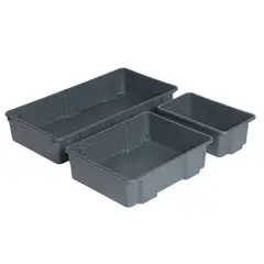 AUTORODEC - Pack de 3 cajas 9 lts 20 lts y 32 lts