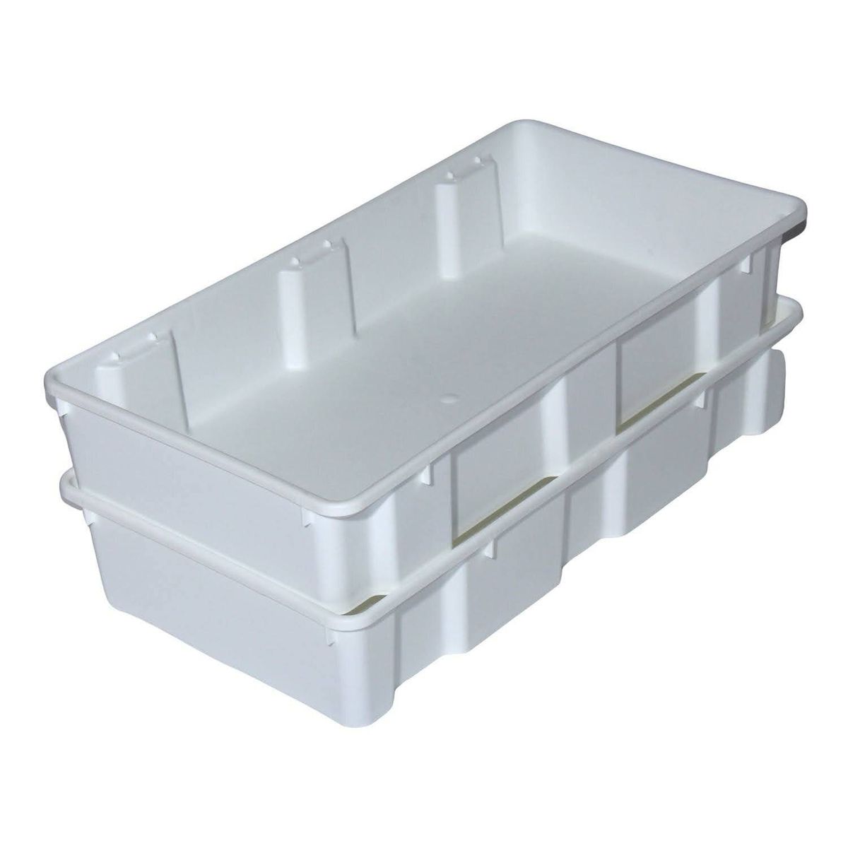 AUTORODEC - Pack de 2 cajasde 32 lts color blanca