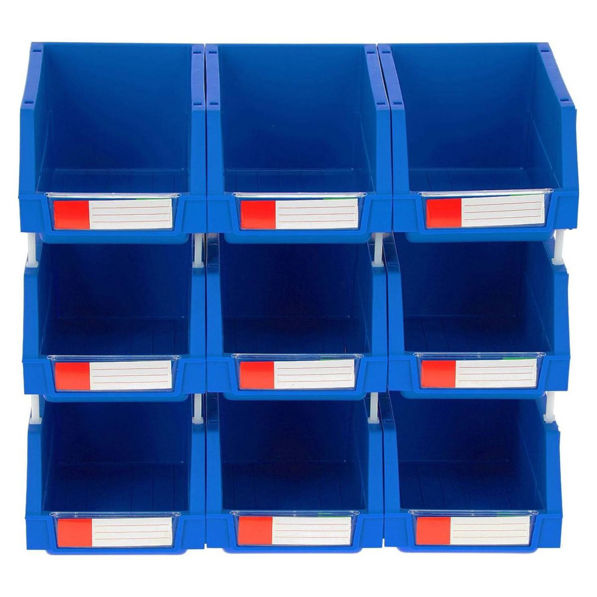 AUTORODEC - Pack de 9 cajas organizadoras de 15x24x12.4 cm