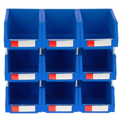 Imagen 2 del producto Pack de 9 cajas organizadoras de 15x24x12.4 cm