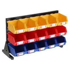 AUTORODEC - Organizador de escritorio de 54 x 33 cm y 15 cajas
