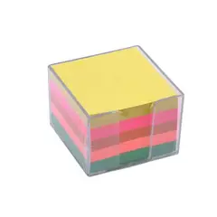 HOMEWELL - Taco de Notas con Caja Acrílica