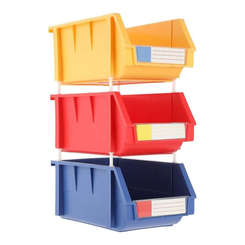 AUTORODEC - Pack de 3 cajas organizadoras de 20 x 34 x 15 cm