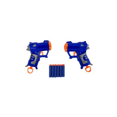 Imagen 2 del producto Pistolas de Dardos Soft Azules (2u)