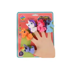 HOMEWELL - Set Títeres de Unicornios (5u)
