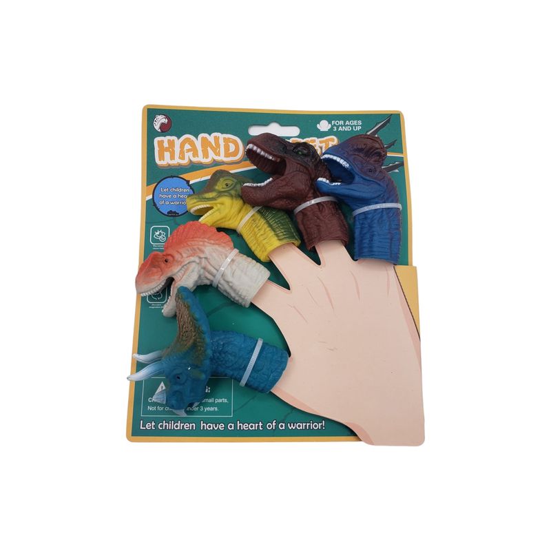 HOMEWELL - Set Títeres de Dinosaurio para Dedos (5u) HOMEWELL