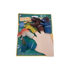 HOMEWELL - Set Títeres de Dinosaurio para Dedos (5u)