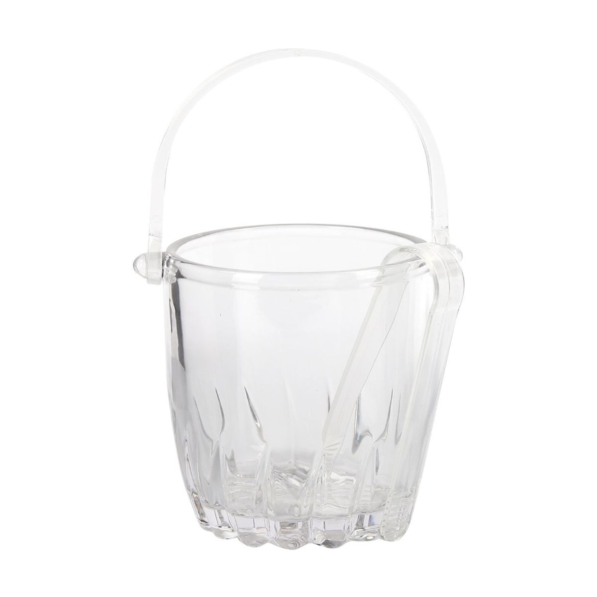 HOMEWELL - Hielera de Vidrio con Asa Acrílico 12.5x11cm HOMEWELL