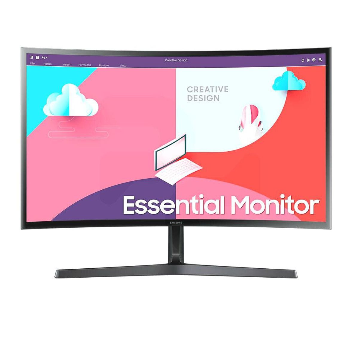 SAMSUNG - Monitor Samsung MT 241920X1080 75HZ CURVO VGAHDMI