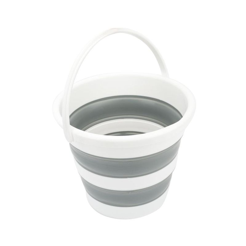 HOMEWELL - Cubeta Balde Plegable Portátil de Silicona 10L HOMEWELL