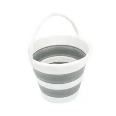 HOMEWELL - Cubeta Balde Plegable Portátil de Silicona 10L