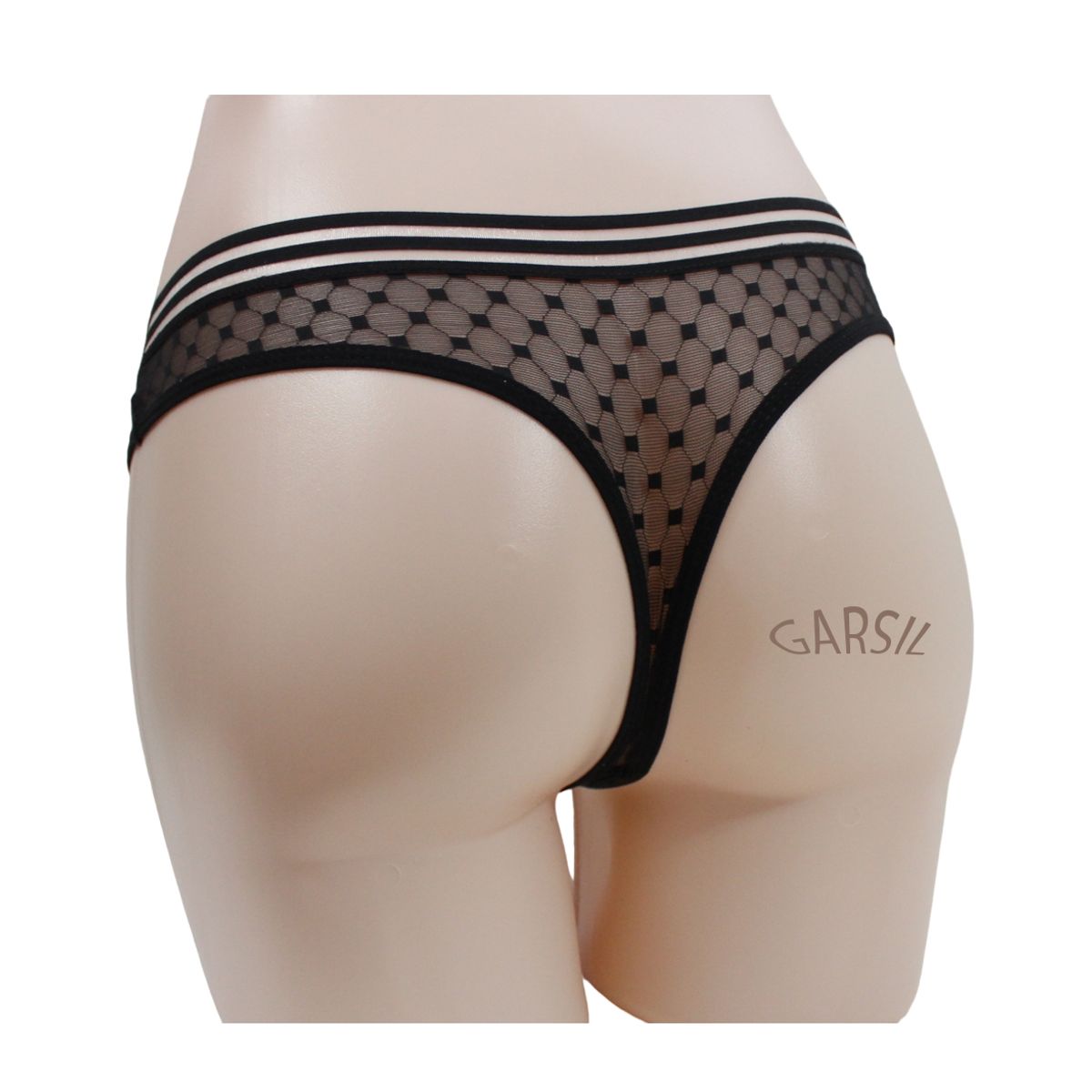 GARSIL - x6 Colales Tipo Tanga Para Mujer Con Diseño - Colores Surtidos