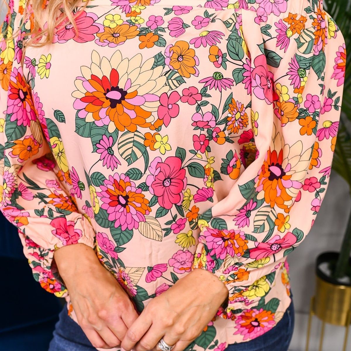 ARRAKASTA - Blusa de hombros elasticados de viscosa