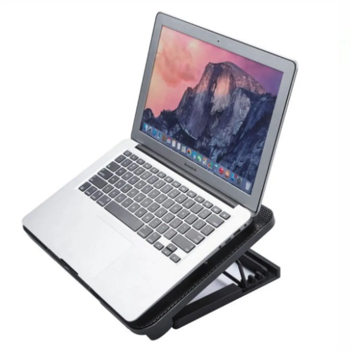GENERICO - Base Para Notebook Enfriador 2 Ventiladores Coolers 2 Usb