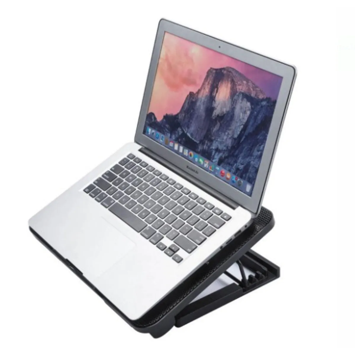 GENERICO - Base Para Notebook Enfriador 2 Ventiladores Coolers 2 Usb