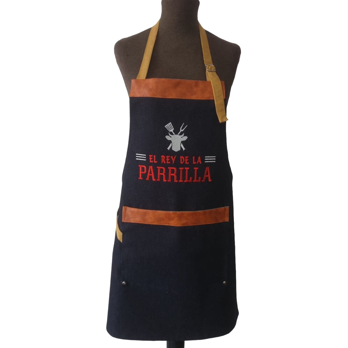 GENERICO - Pechera Parrillera Bordada