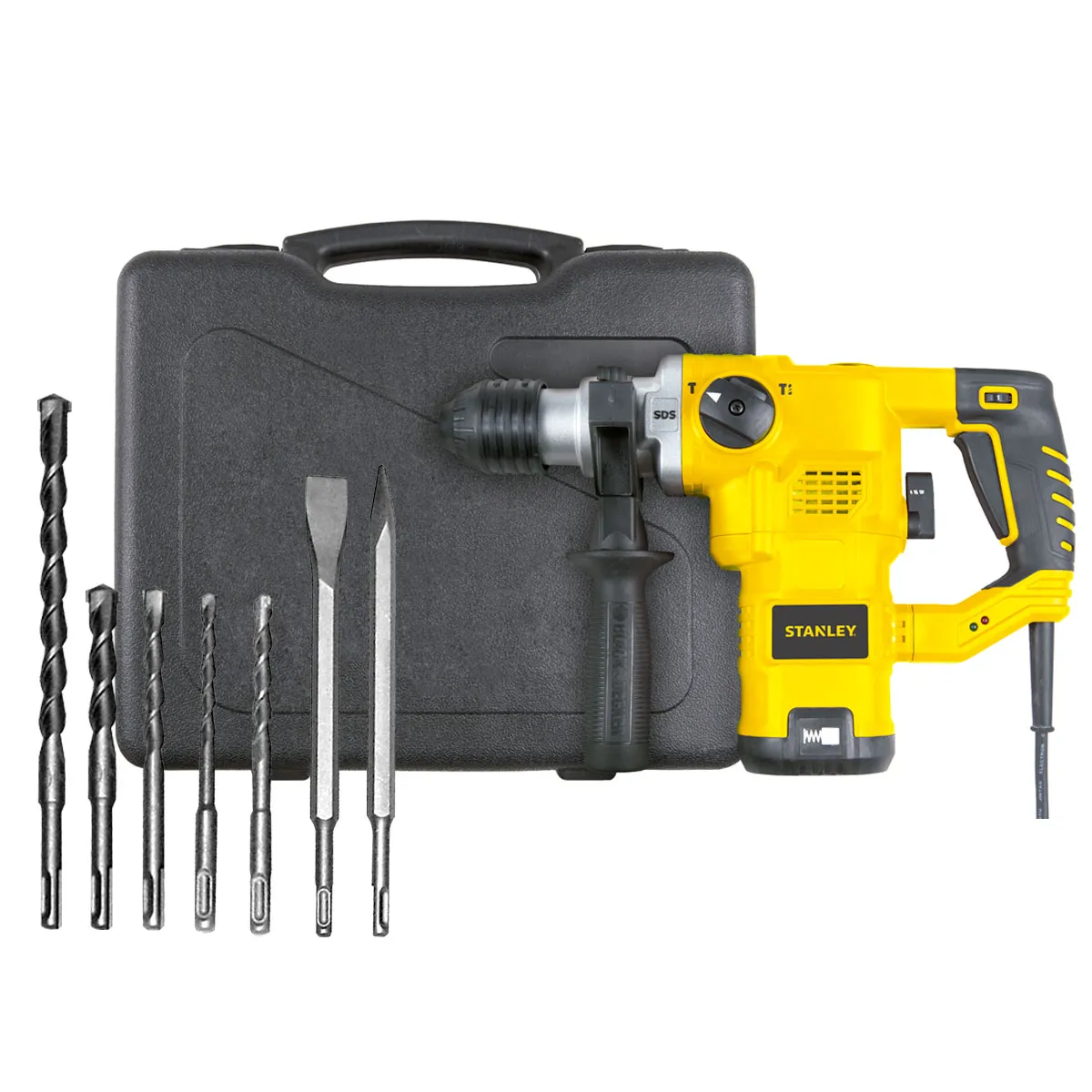 STANLEY - Rotomartillo SDS PLUS 1250W 32mm STANLEY