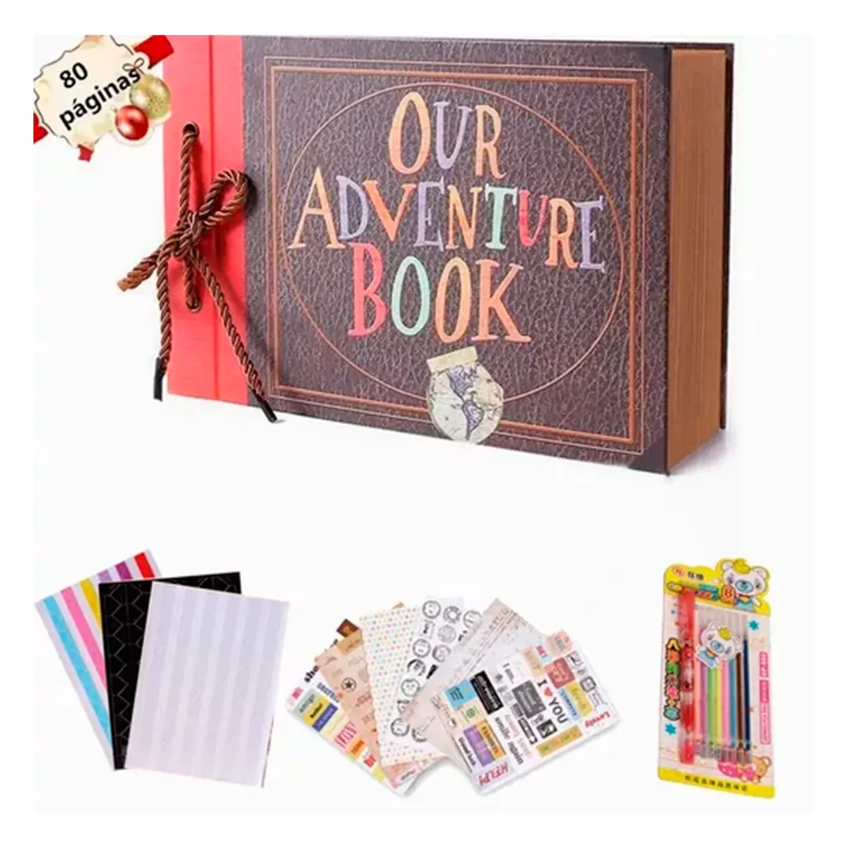 GENERICO - Album De Fotos Adventure 10 Pulgadas 40 Hojas 80 Páginas