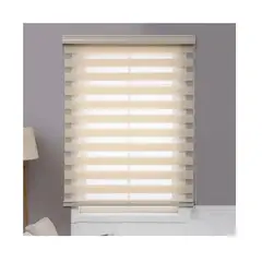 GENERICO - CORTINA ROLLER BEIGE DUO DIA NOCHE 120X200 CM…