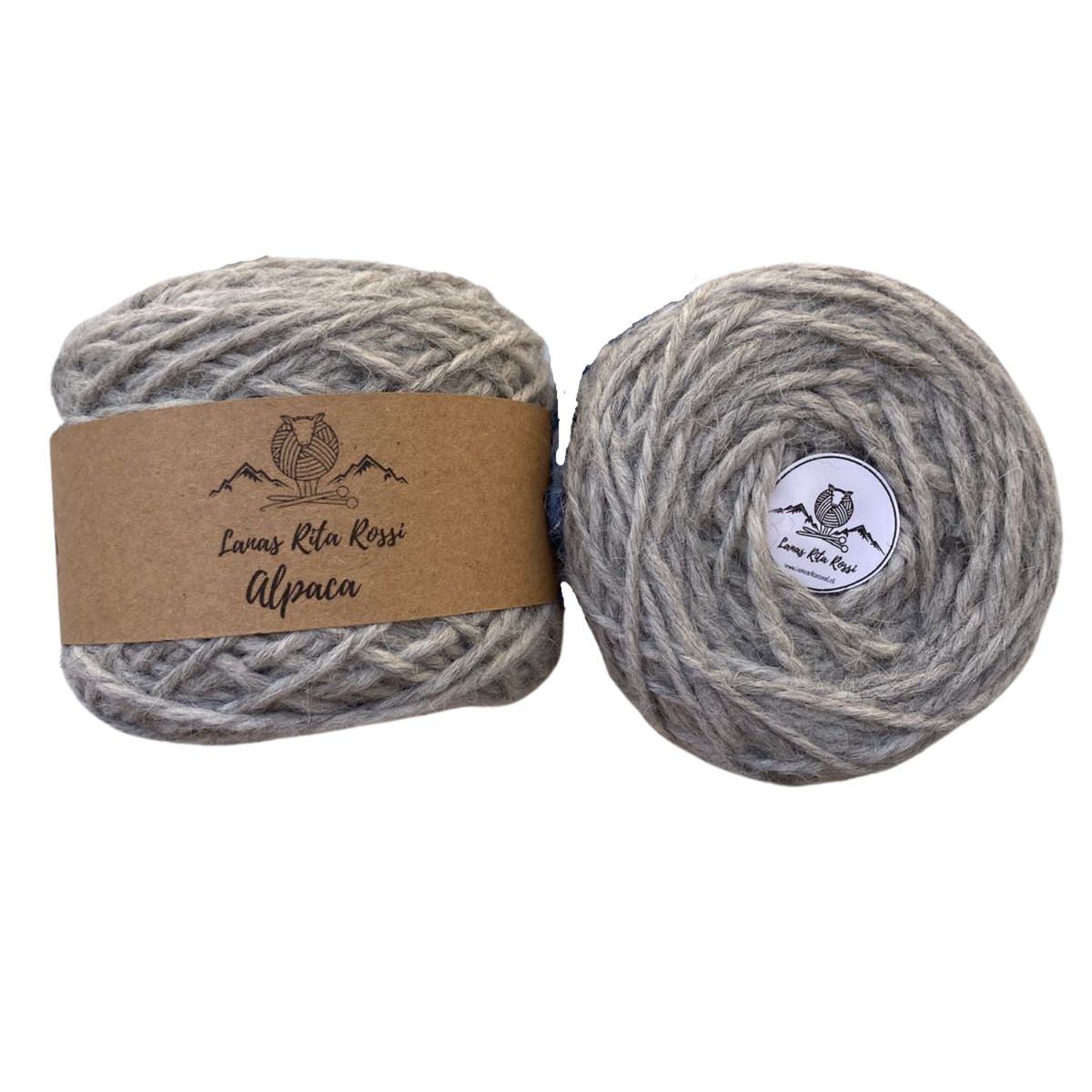 GENERICO - Lana 100% de Alpaca Hilado DK 100 grs