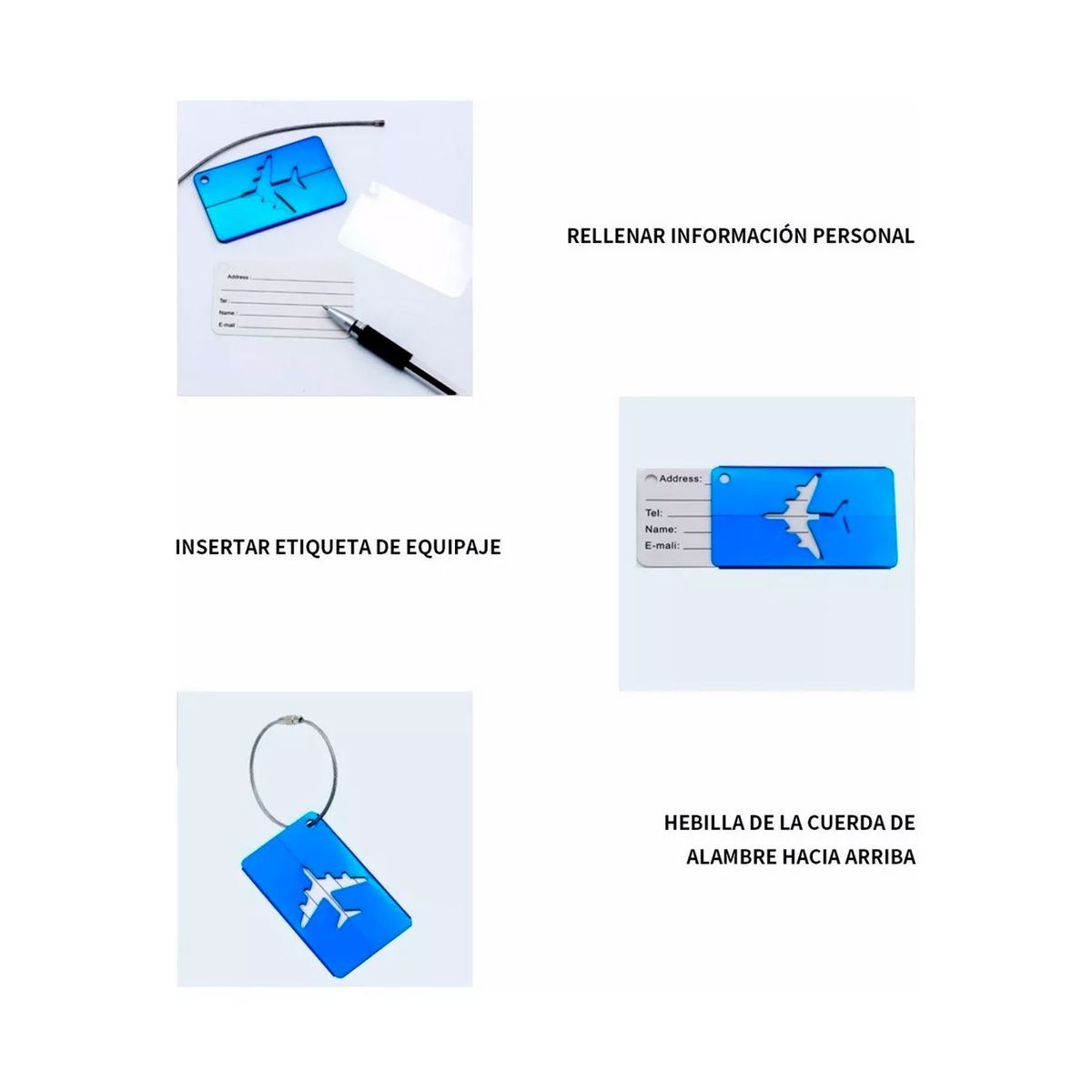 GENERICO - Set 9 Bolsas Organizadoras De Maletas Impermeable Gris