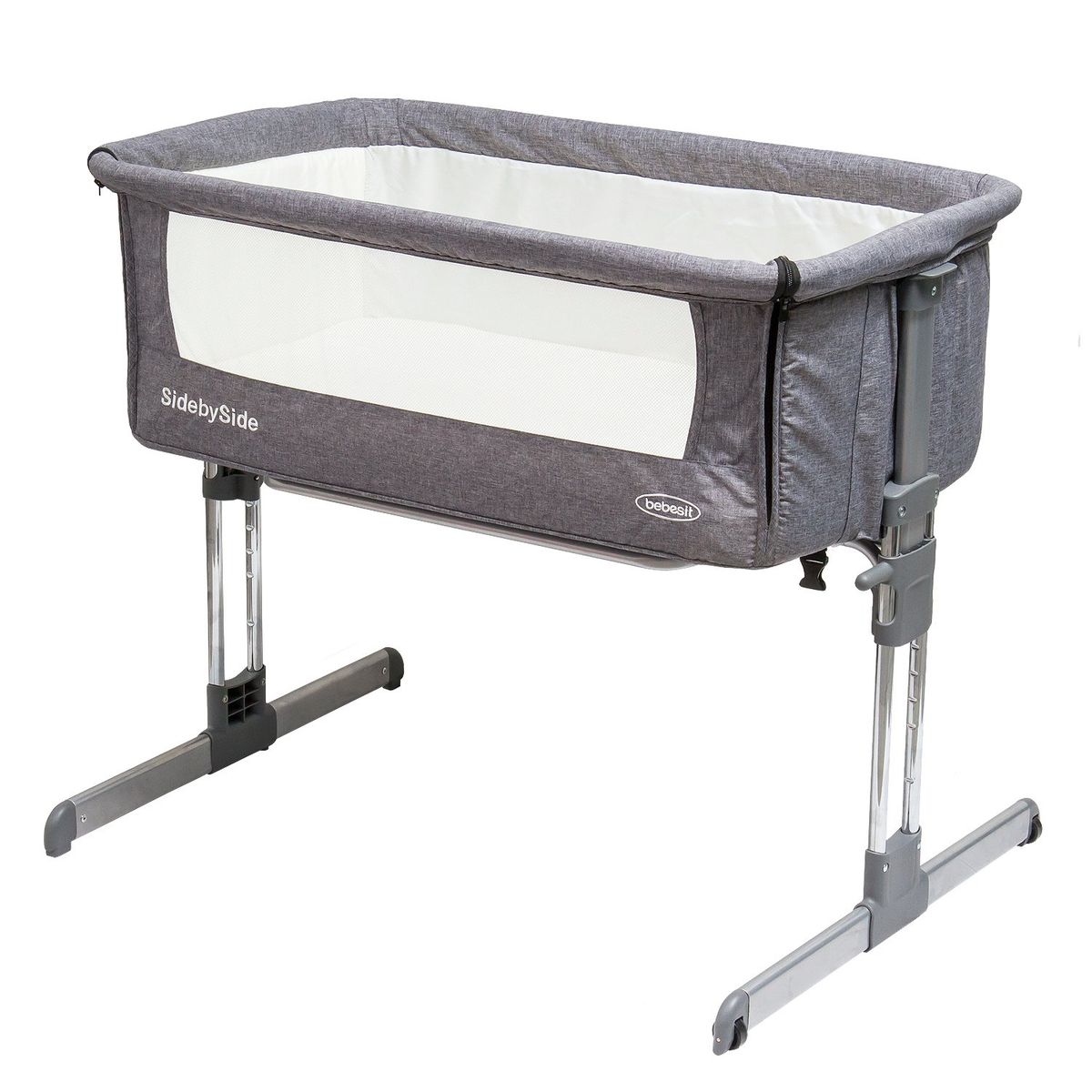 BEBESIT - Cuna Colecho Side By Side 6042 Gris Bebesit