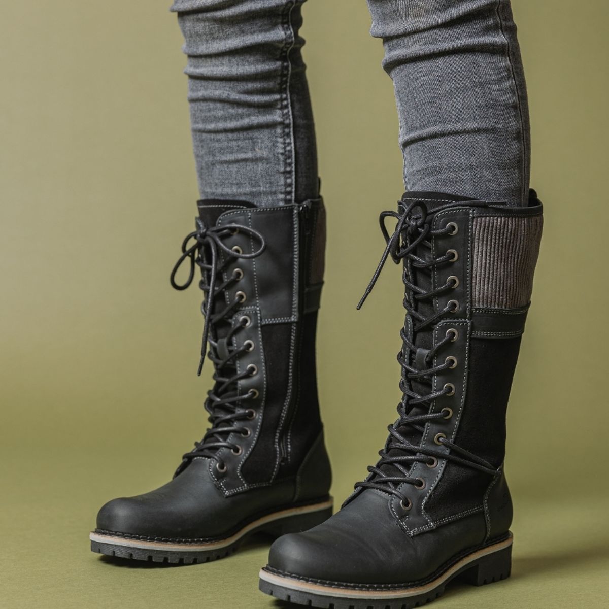 DEGAS - Bota Cuero Evora Negro DEGAS