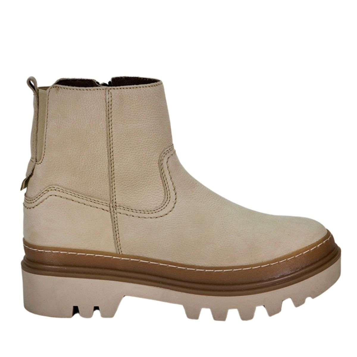 DEGAS - Botín Cuero Melissa Beige DEGAS