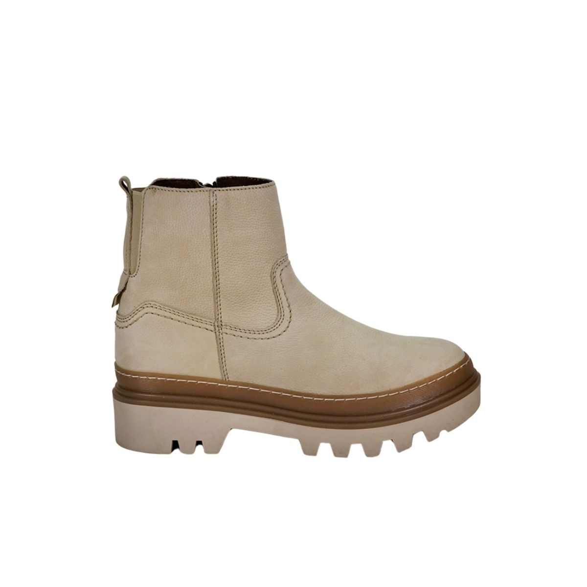 DEGAS - Botín Cuero Melissa Beige DEGAS