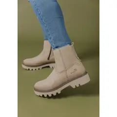 DEGAS - Botín Cuero Melissa Beige