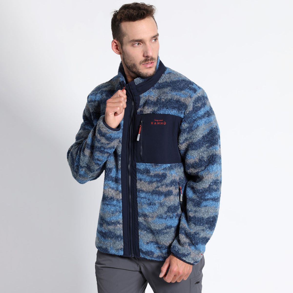 KANNU - Polar Sherpa Estampado Hombre KANNU